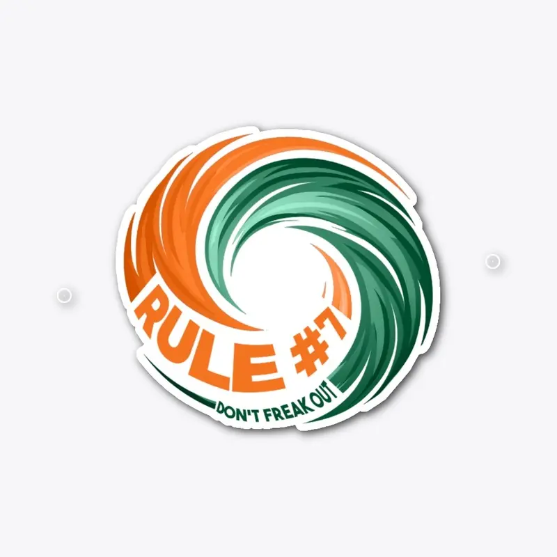 Orange and Green 2024 Rule 7 Logo