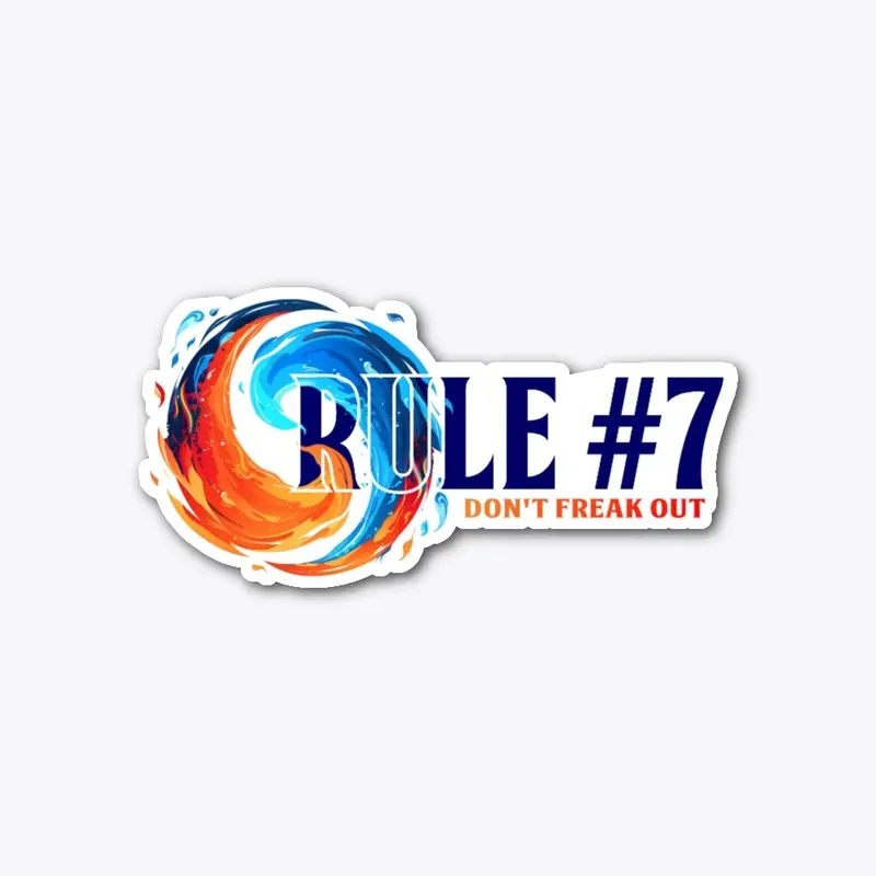 New 2024 Rule # 7 Fire and Water Logo