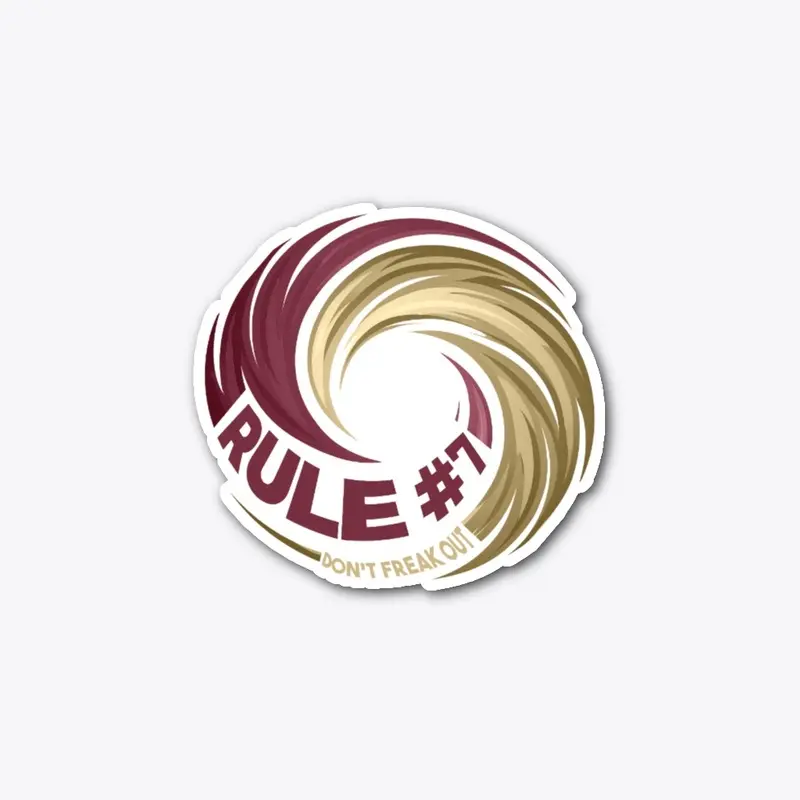 Garnet and Gold 2024 Rule #7 Logo