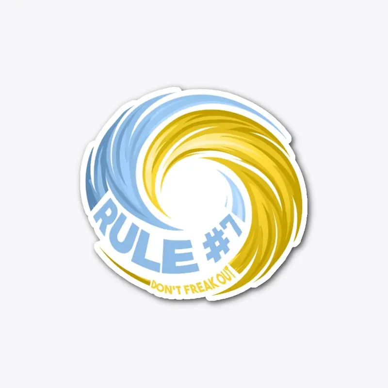 Blue and Yellow 2024 Rule #7 Logo